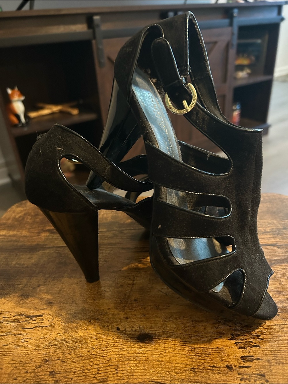 Christian Siriano Black heels